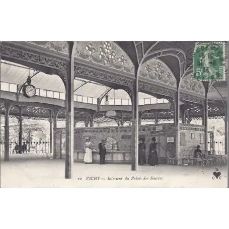 Offre Du Jour Carte postale 03 - Vichy - Interieur du palais des sources