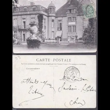 Livraison Mondiale Carte postale 03 - Vichy - La maison de Madame de Sevigne - 1905