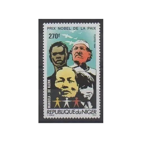 Bon Marché Niger - 1994 - No 841 - Célébrités