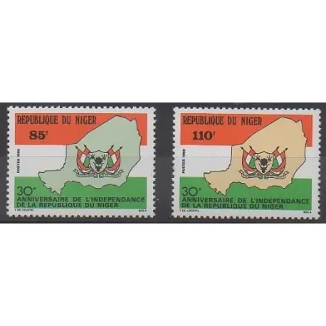 Must-Have Niger - 1990 - No 793/794 - Histoire