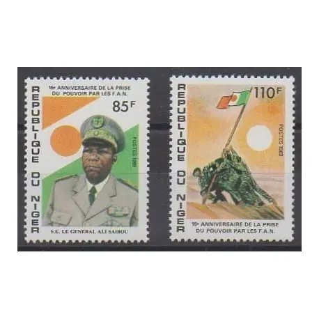 Petit Prix Niger - 1989 - No 772/773 - Histoire