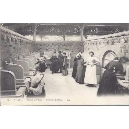 Carte postale 03 - Vichy - Source Chomel - Salle des lotions Promotion