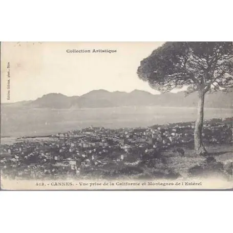 Nouvel Arrivage Carte postale 06 - Cannes - Vue prise de la californie