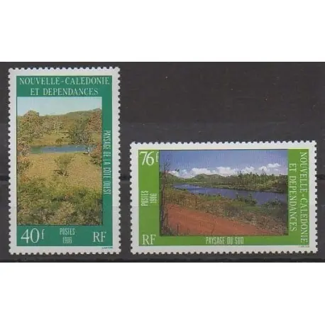 Nouvelle-Calédonie - 1986 - No 525/526 - Sites Haute Qualité