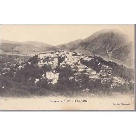 Livraison Gratuite Carte postale 06 - Environs de Nice - Falicon