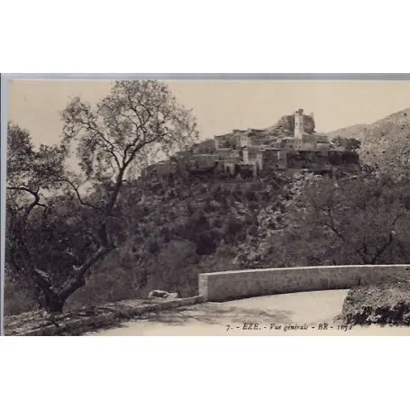 Carte postale 06 - Eze - Vue generale - Non voyage - Dos divise... Meilleure Vente