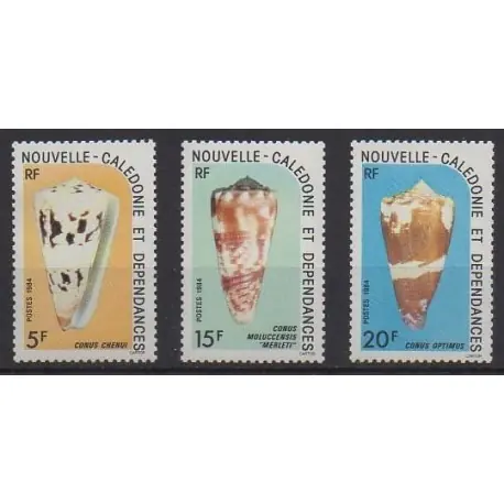 Bon Plan Nouvelle-Calédonie - 1984 - No 481/483 - Vie marine