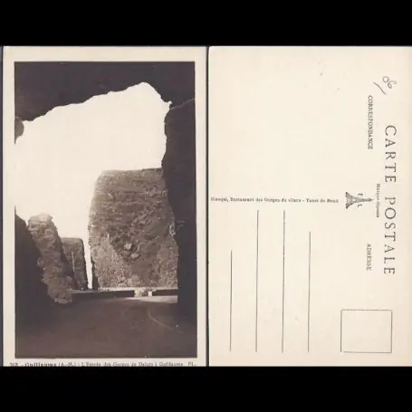 Offre Spéciale Carte postale 06 - Guillaume - Entree des gorges de Daluis a Guillaume