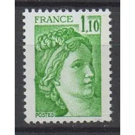 Bon Marché Timbre de collection France - 2058f