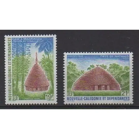 Livraison Gratuite Nouvelle-Calédonie - 1988 - No 553/554