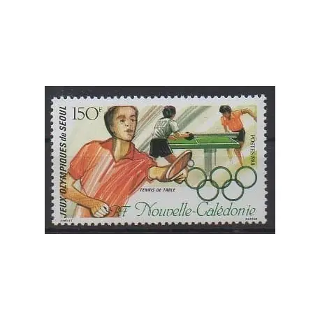 Produit De Marque Nouvelle-Calédonie - 1988 - No 562 - Sports divers