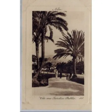 Carte postale 06 - Menton - Le panorama - Barometre - Thermometre - Voyage - Dos divise... Prix Cassé