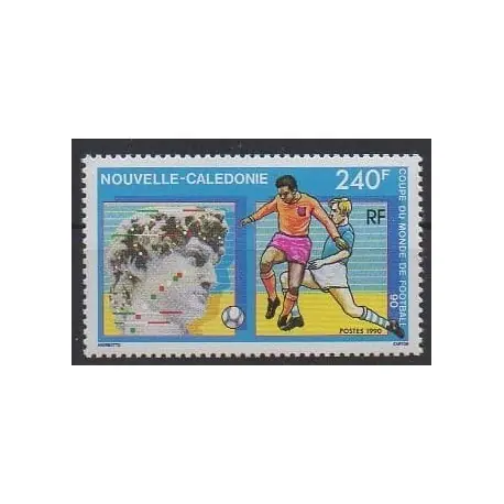 Original Nouvelle-Calédonie - 1990 - No 596 - Coupe du monde de football