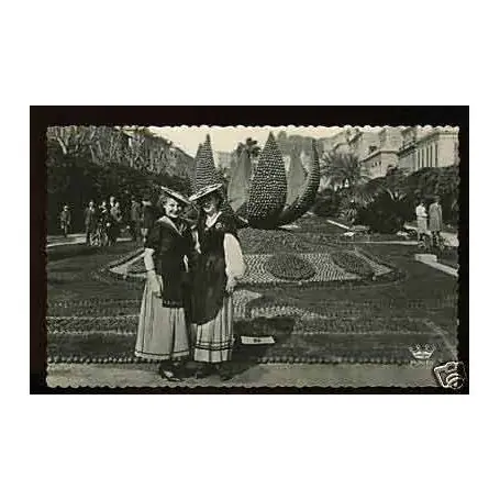 Livraison Mondiale Carte postale 06 - Menton -Les fetes du citron Costumes locaux - CPSM