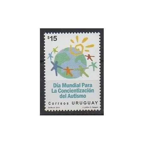 Prix Bas Uruguay - 2013 - No 2628 - Santé ou Croix-Rouge