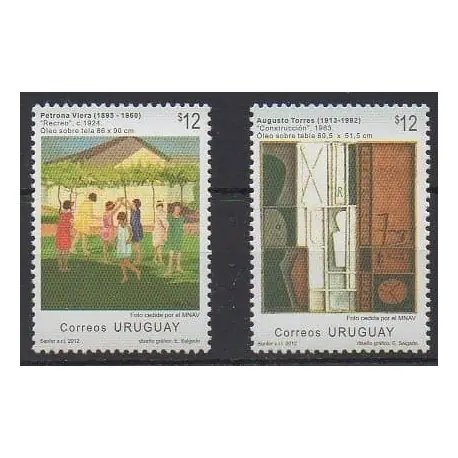 Meilleur Choix Uruguay - 2012 - No 2591/2592 - Peinture