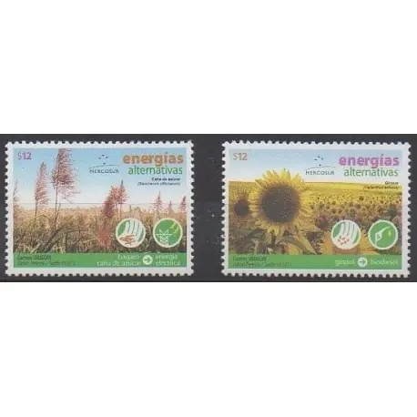 Uruguay - 2012 - No 2576/2577 - Environnement Retour Gratuit