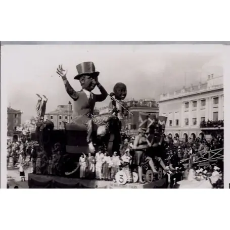 Nouveauté Carte postale 06 - Nice - Le carnaval The biki-ni-night folies" - Non voyage - Dos divis..."""