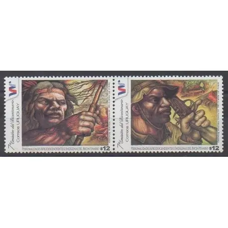 Uruguay - 2011 - No 2542/2543 - Histoire - Peinture Meilleure Vente