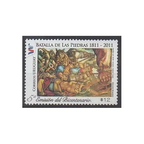 Authentique Uruguay - 2011 - No 2483 - Histoire militaire