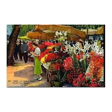 Carte postale 06 - Nice - Le marche aux fleurs Achetez Aujourd’hui