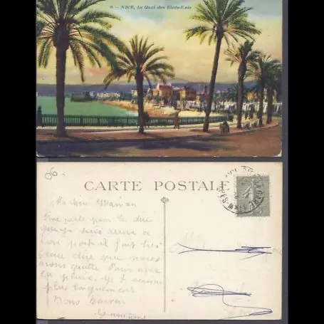 Prix Bas Carte postale 06 - Nice - Le quai des Etats Unis