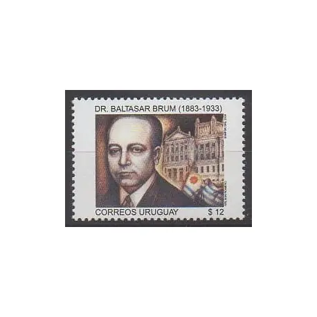 Nouvel Arrivage Uruguay - 2009 - No 2388 - Célébrités