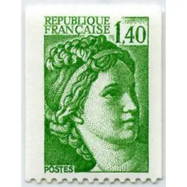 Prix Choc Timbre de collection France - 2157a Roulette Numro Rouge