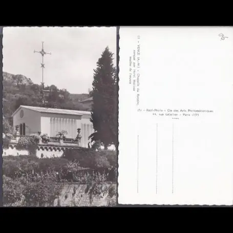 Carte postale 06 - Vence - Chapelle du rosaire concue par H. Matisse Prix Bas