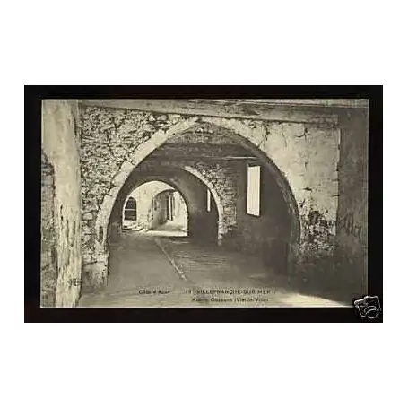 Carte postale 06 - Villefranche sur mer -Ruelle Obscure Vieille ville Remise