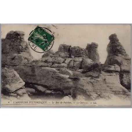 Commande En Gros Carte postale 07 - Le bois de Paa¯olive - Le cuirasse- L'Ardeche pittoresque - Voyage - Do...