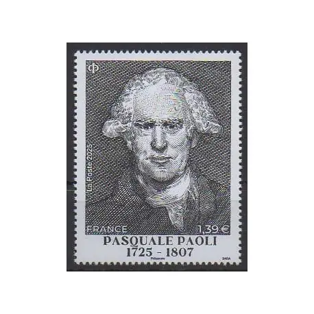 Vente Directe France - Poste - 2025 - No 5869 - Célébrités