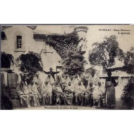 Meilleure Qualité Carte postale 07 - St-Peray - Bains Resineux F.roche - Rhumatisants en tenue de bains - Non