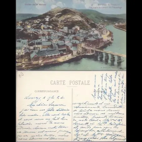 Prix Cassé Carte postale 08 - Chateau Regnault - Vue prise a la carriere de l'Hermitage