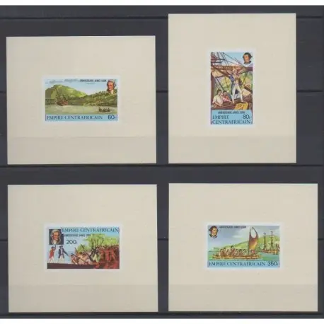 Centrafricaine (République) - 1978 - No 342/345 BF ND - Neufs avec charnière Garantie Incluse