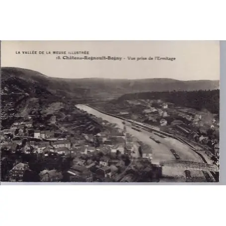 Carte postale 08 - Chateau-Regnault-Bogny - Vue prise de l' Ermitage - Non voyage - Dos di... Vente Flash