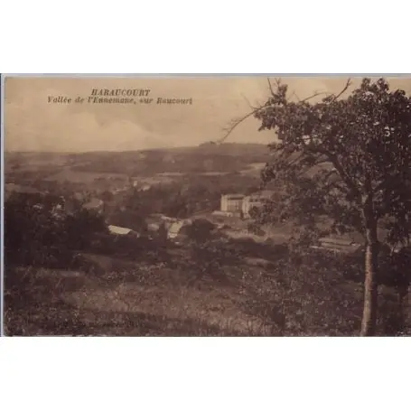 Carte postale 08 - Haraucourt - Vallee de l' Ennemane, sur Raucourt - Non voyage - Dos div... Nouveauté