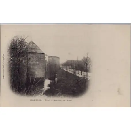 Prix Réduit Carte postale 08 - Mezieres - Tour et Bastion du Mess - Non voyage - Dos non divise...