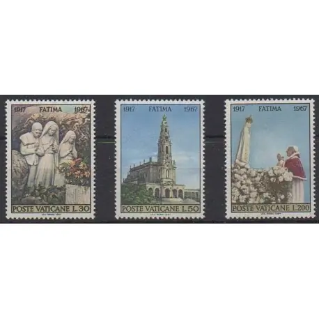 Offre Spéciale Vatican - 1967 - No 473/475 - Religion