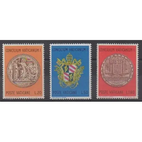 Vatican - 1970 - No 502/504 Bon Marché