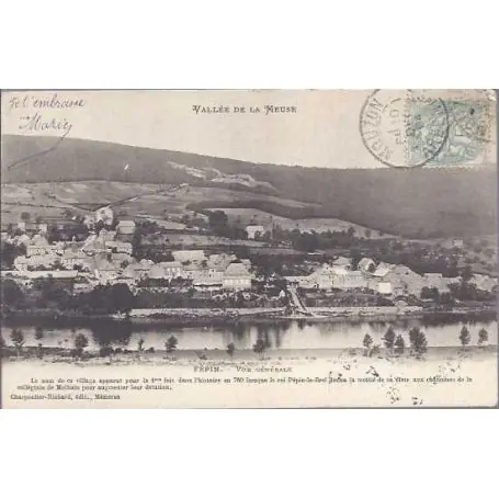 Offre Limitée Carte postale 08 - Vallee de la Meuse - Fepin - Vue generale