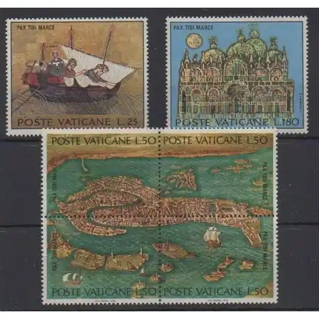 Vatican - 1972 - No 536/541 Original
