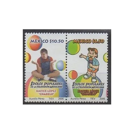 Meilleure Qualité Mexique - 2006 - No 2239/2240 - Célébrités