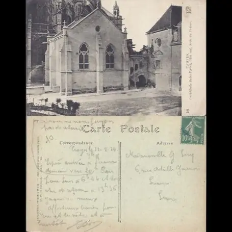 Offre Limitée Carte postale 10 - Troyes - Cathedrale st Pierre - Salle du tresor