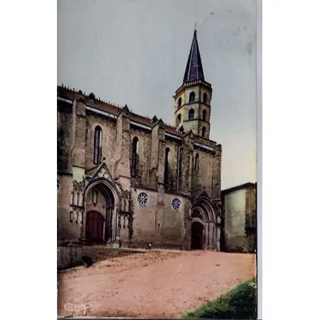 Carte postale 11 - Castelnaudary - L' eglise St-Michel - Voyage - Dos divise... Offre Spéciale