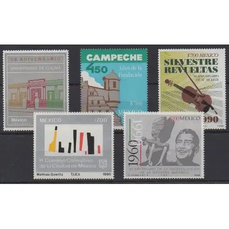 Offre Du Jour Mexique - 1990 - No 1333/1337
