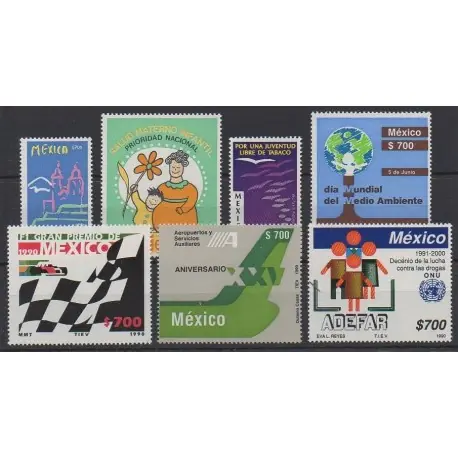 Meilleur Choix Mexique - 1990 - No 1320/1326
