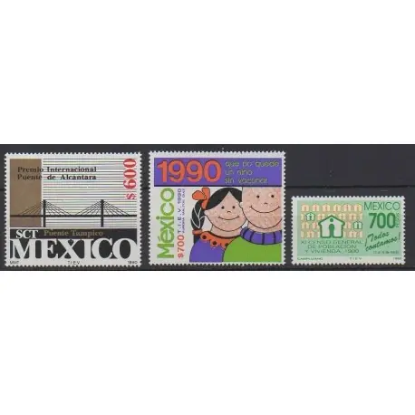 Mexique - 1990 - No 1311/1313 Marque