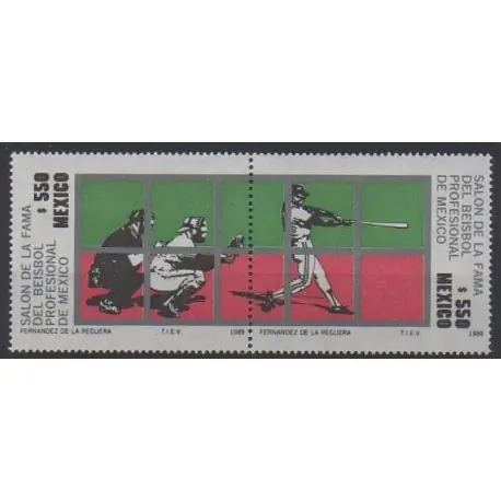 Mexique - 1989 - No 1287/1288 - Sports divers En Vogue