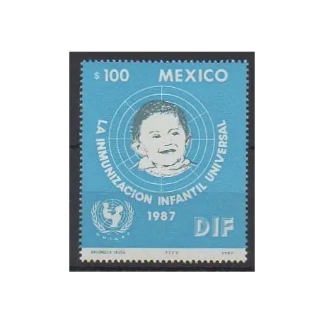 Prix Réduit Mexique - 1987 - No 1182 - Enfance